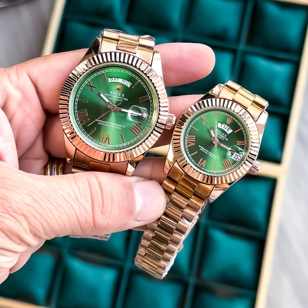 ROLEX_COUPLE_ROSE-GREEN