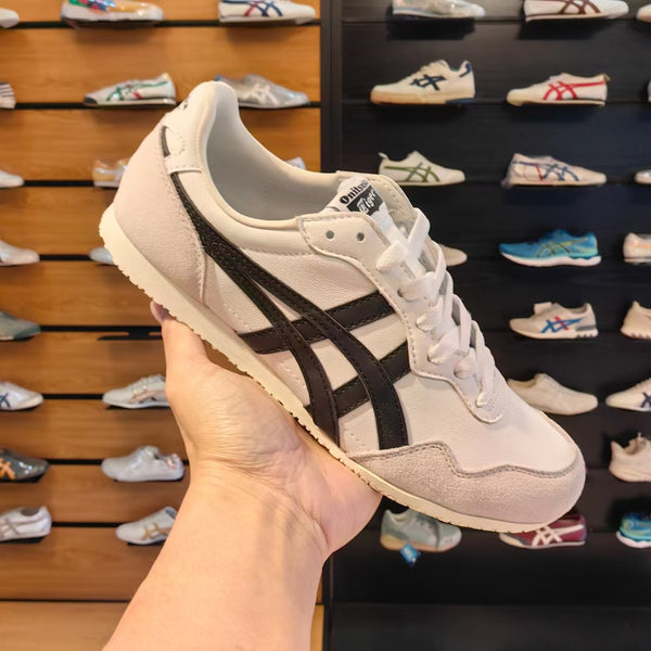 Onitsuka Tiger Serrano White Black Sneakers For Mens