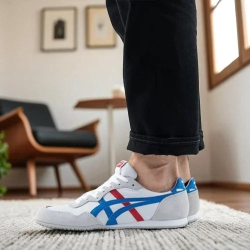 Onitsuka Tiger Serrano Blue Red White For Mens