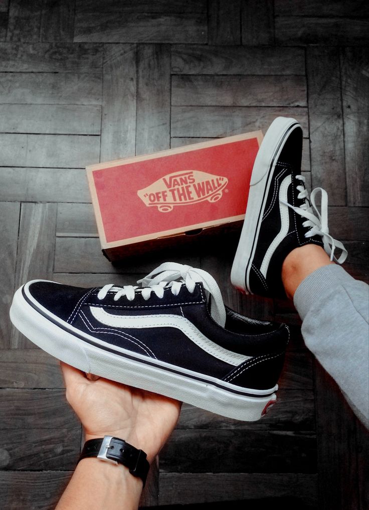 Vans Old Skool Black Short Sneakers For Men