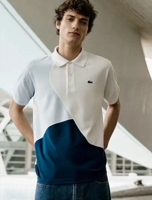 Lacost e Sky Blue Classic Premium Polo T-Shirt