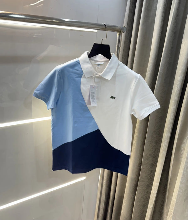 Lacost e Sky Blue Classic Premium Polo T-Shirt