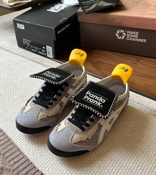 Onitsuka Tiger Sneakers Mexico 66 Panda Prank Wilderness Cycling with Accessories