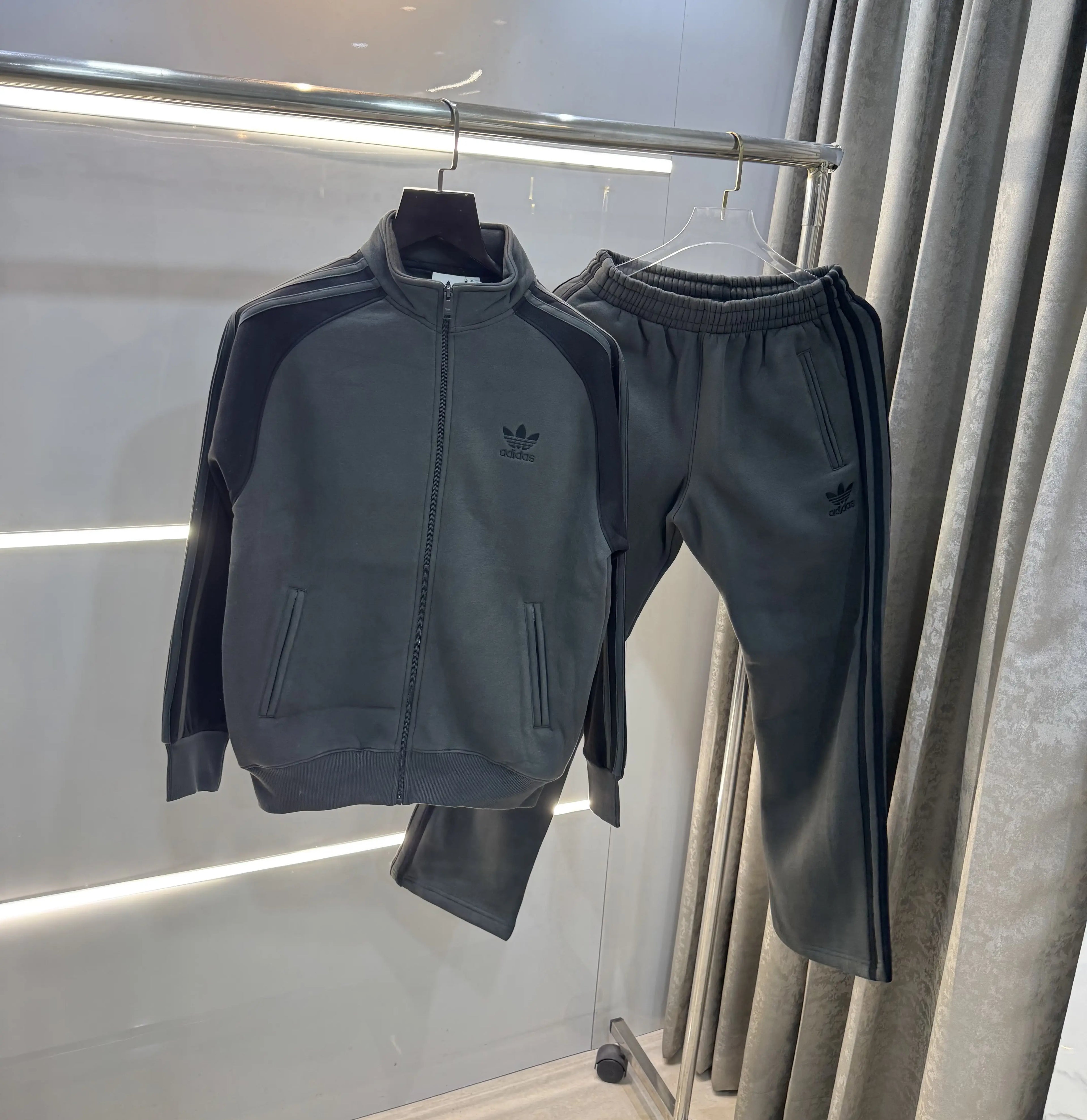 Adida s Grey Premium Classic Tracksuit