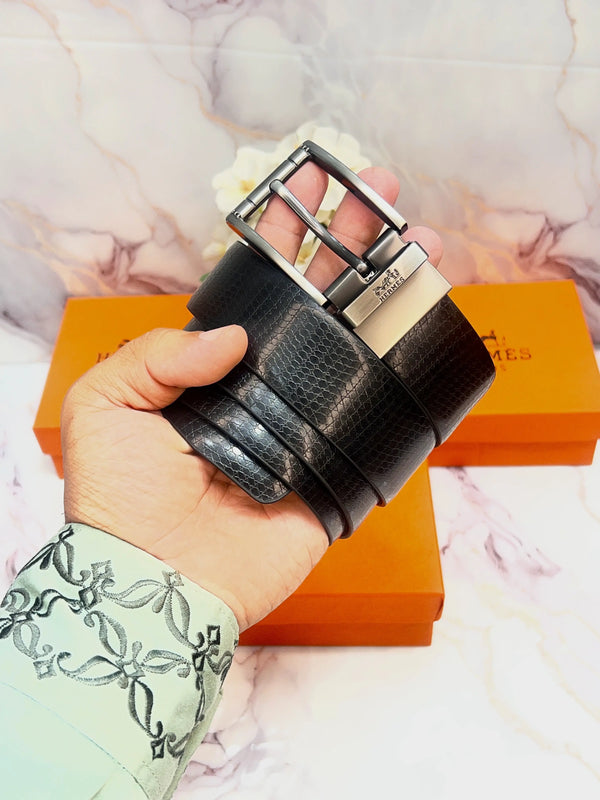 HERMES PREMIUM QUALITY IMPORTED REVERSIBLE BELT WITH OG BOX