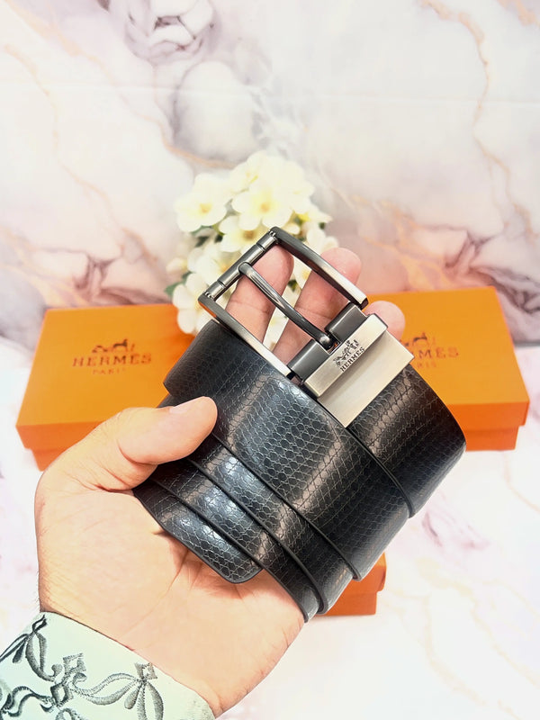 HERMES PREMIUM QUALITY IMPORTED REVERSIBLE BELT WITH OG BOX