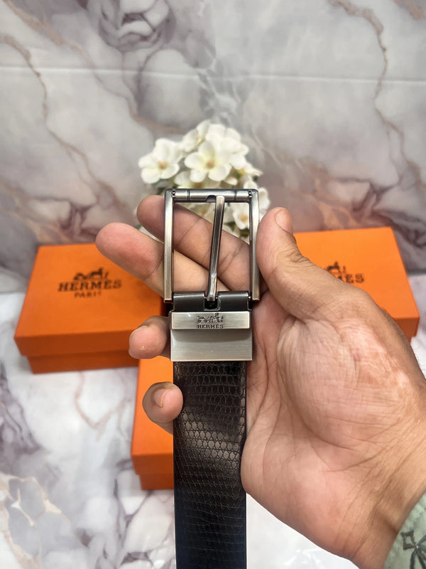 HERMES PREMIUM QUALITY IMPORTED REVERSIBLE BELT WITH OG BOX