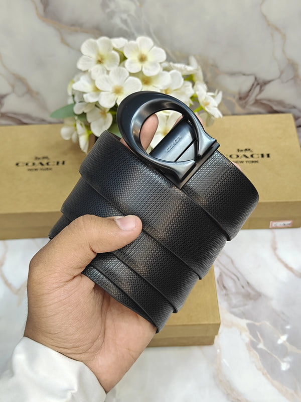 COACH PREMIUM QUALITY REVERSEABLE BELT WITH OG BOX C-406