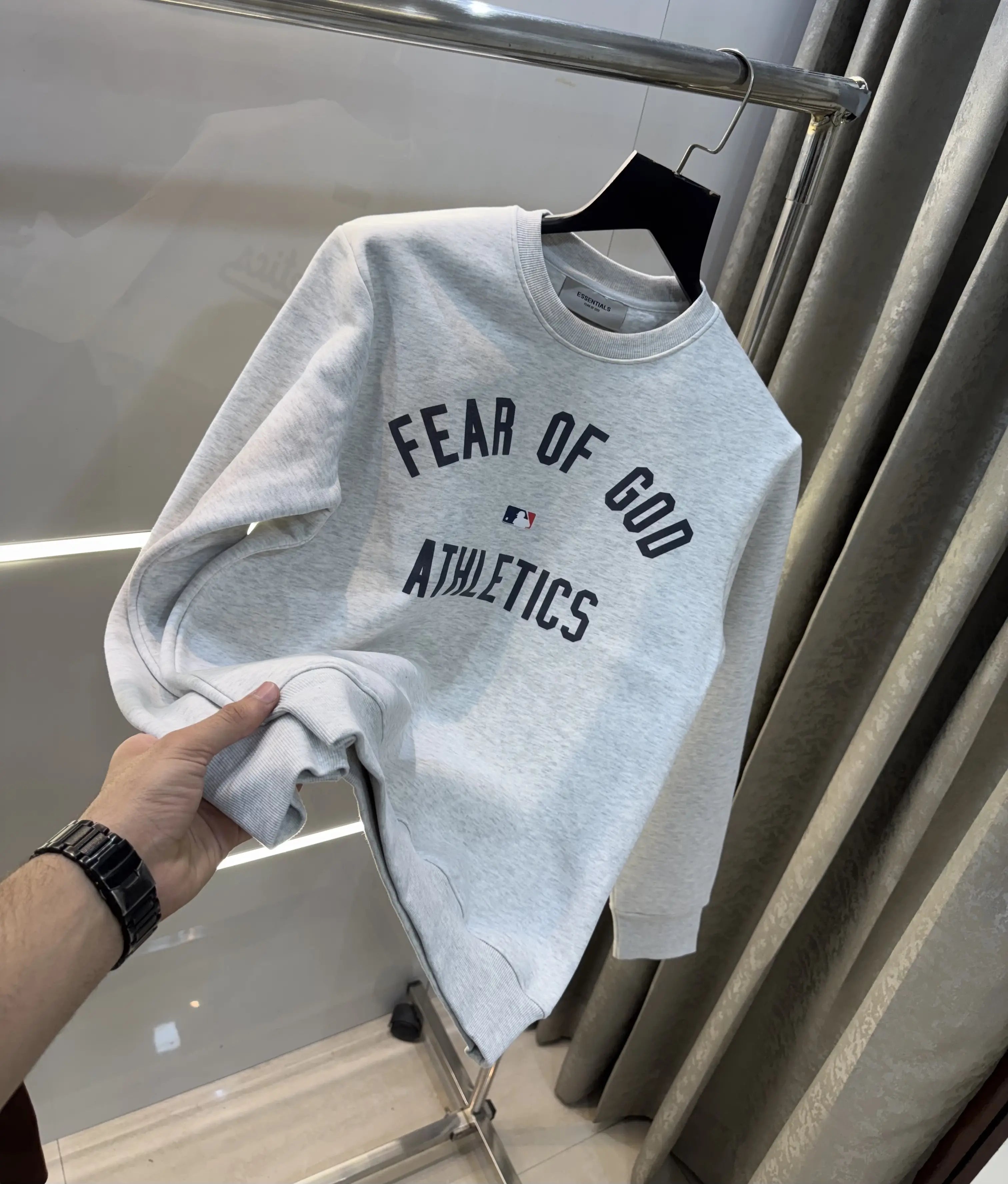 Essential Athletics Grey Imported Sweatshirt Main image