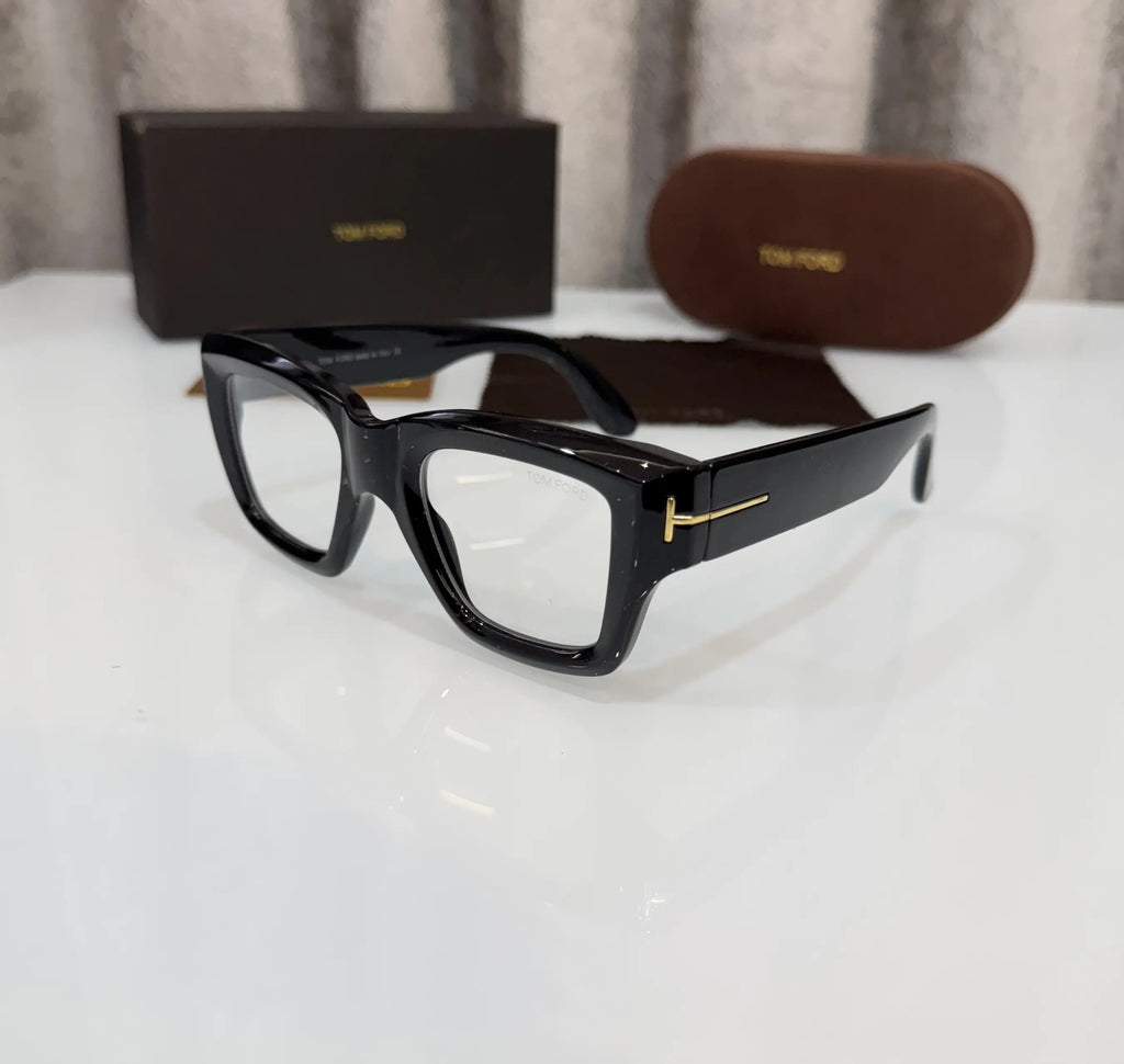 Tomfo_rd. Black Bobby Deol Premium Glasses 184