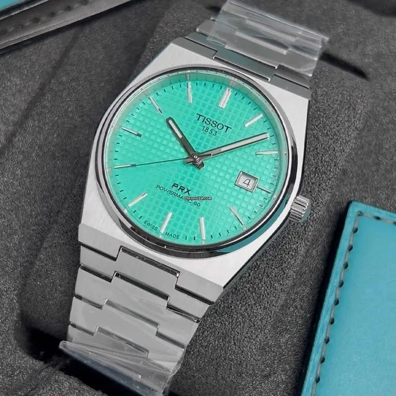 Tissot Prx Mint Green Automatic