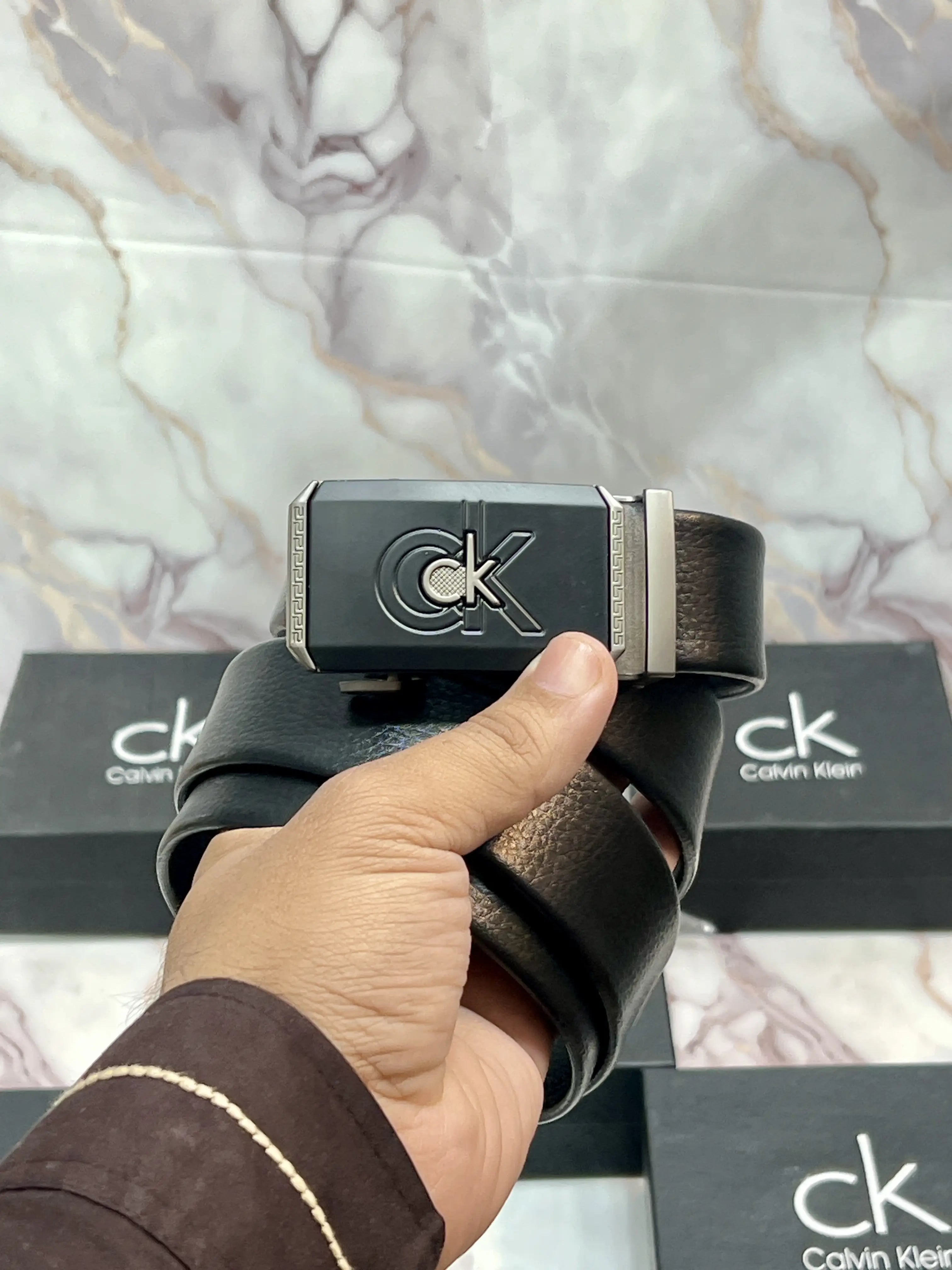 CK CALVIN KLEN PREMIUM QUALITY AUTOLOCK WITH OG BOx