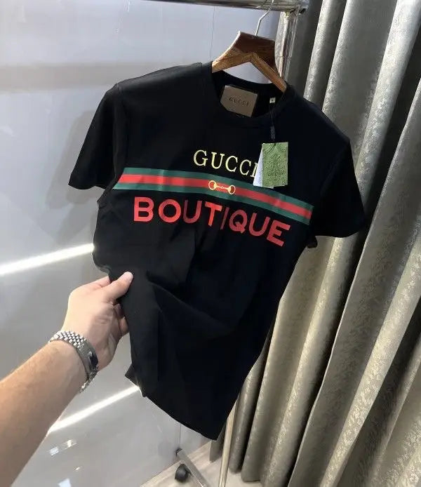 Gucc i Black Look Imported  T-Shirt