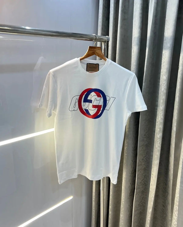 Gucc i White Look Imported  T-Shirt