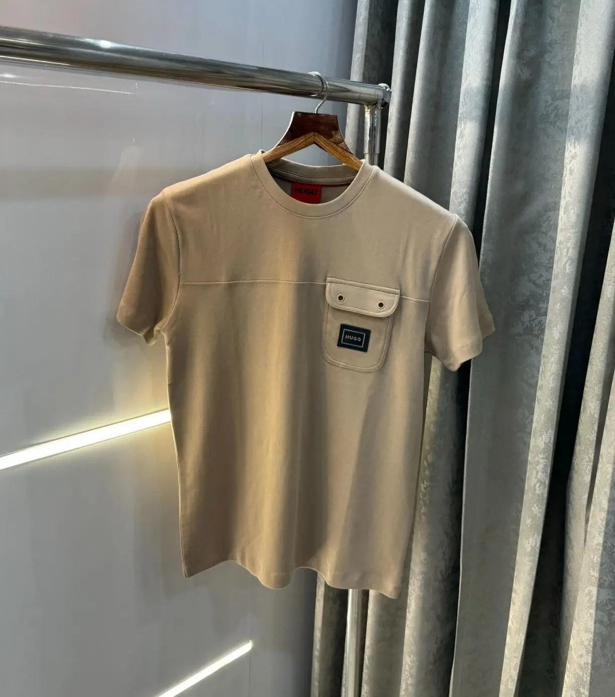 Hugo bos s Brown Designer Premium Classic T-Shirt