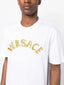 Versac e Couture White Logo Print Imported T-Shirt