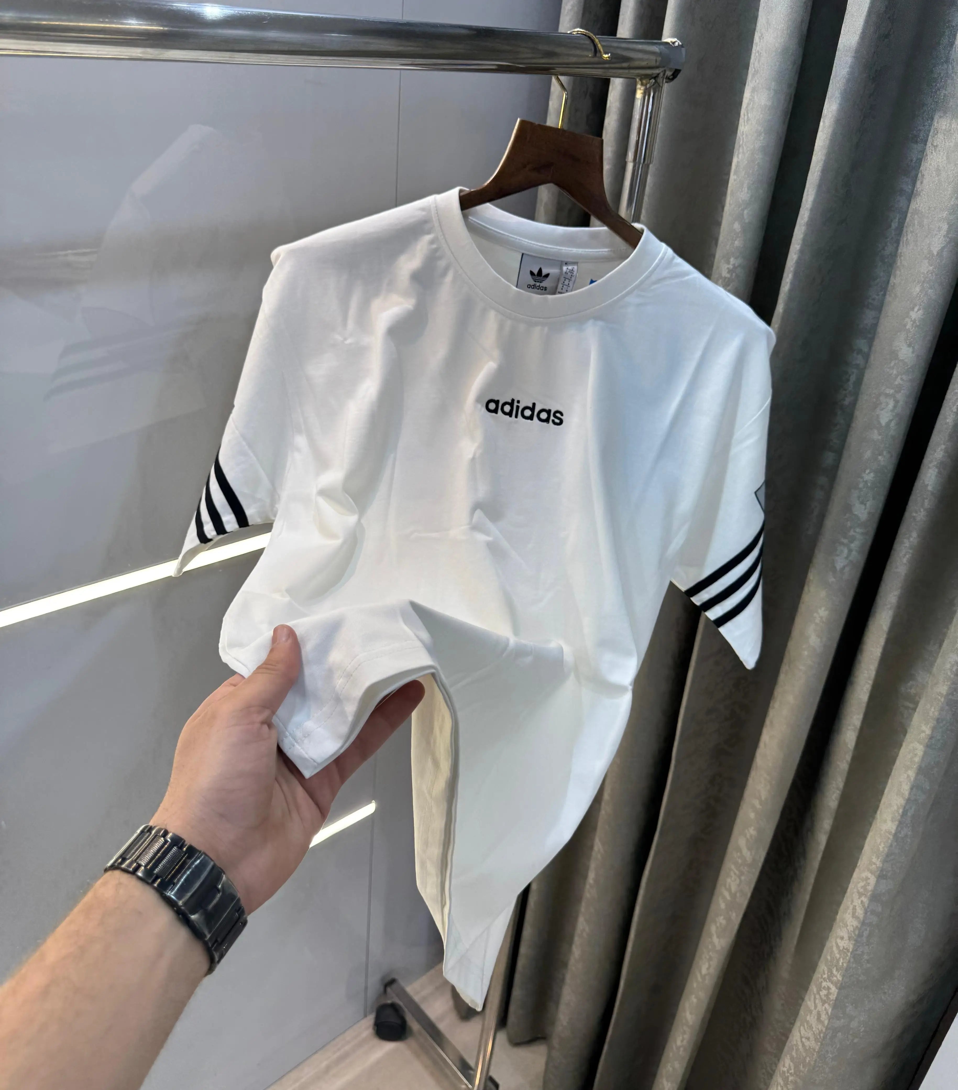 Adida s White premium oversized t-shirt