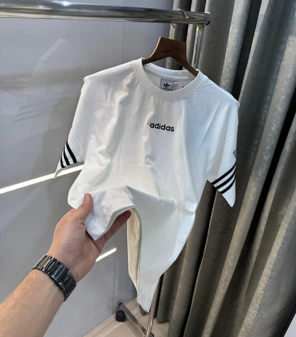 Adida s White premium oversized t-shirt
