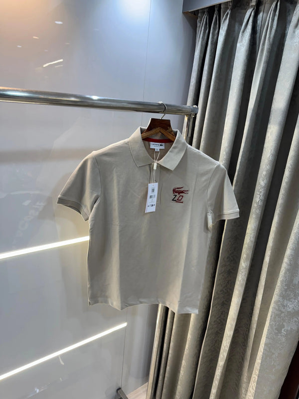 Lacost e baige Embroidery Logo Premium Polo T-Shirt