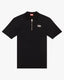 Diese l Black Logo Work Imported Polo T-Shirt