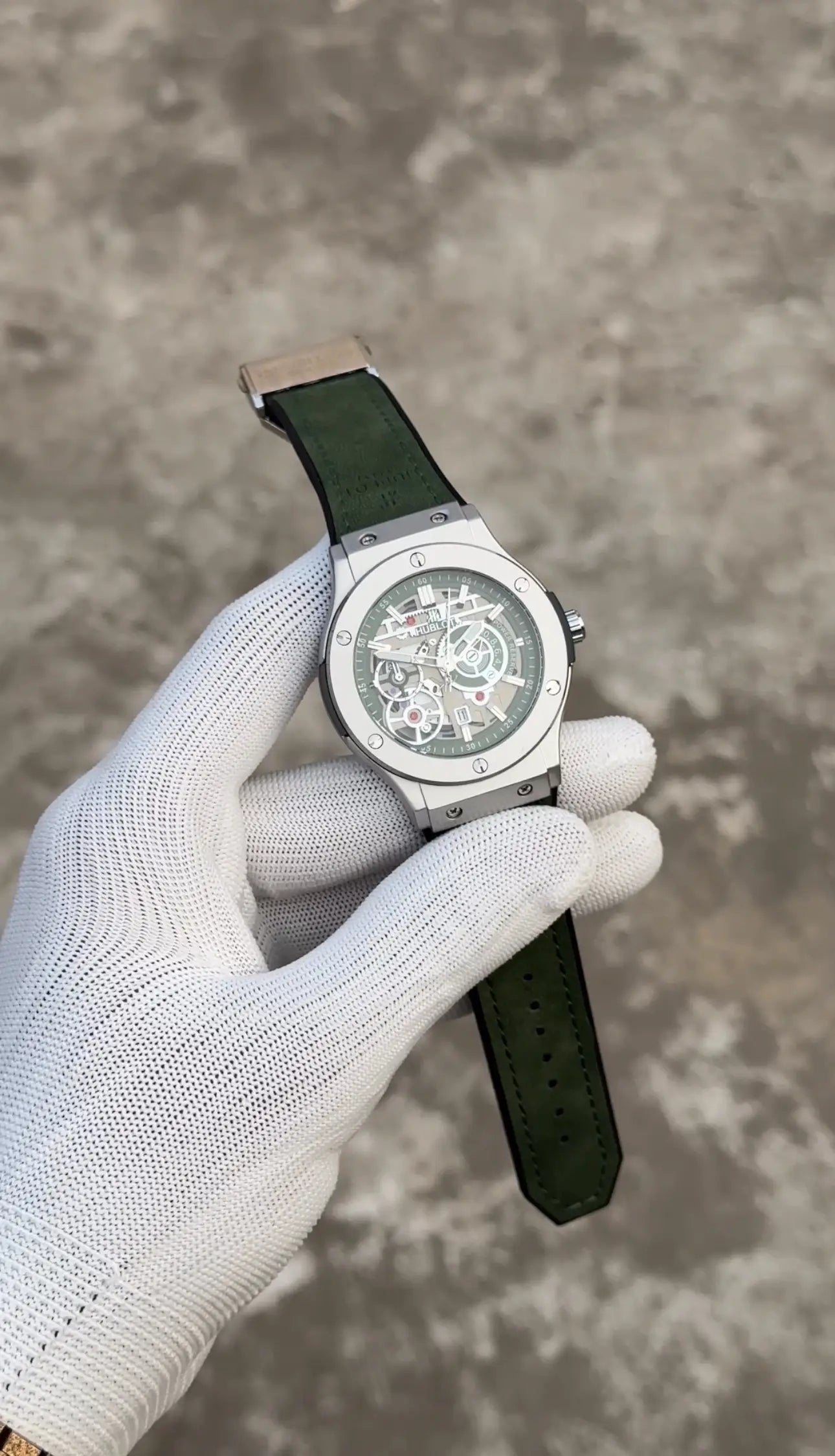 HUBLOT BIG BANG GREEN GREY