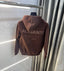All Saints Brown Back Print Imported Hoodie