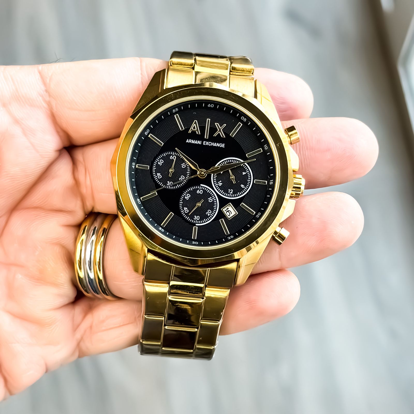 ARMANI_GOLD_BLACK_CRONO_METAL