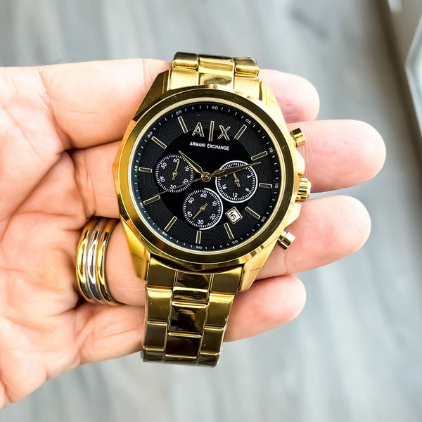 ARMANI_GOLD_BLACK_CRONO_METAL