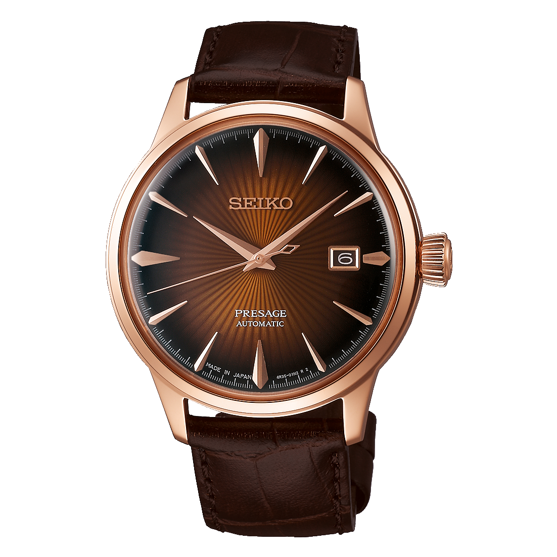 Seiko Presage Automatic Brown