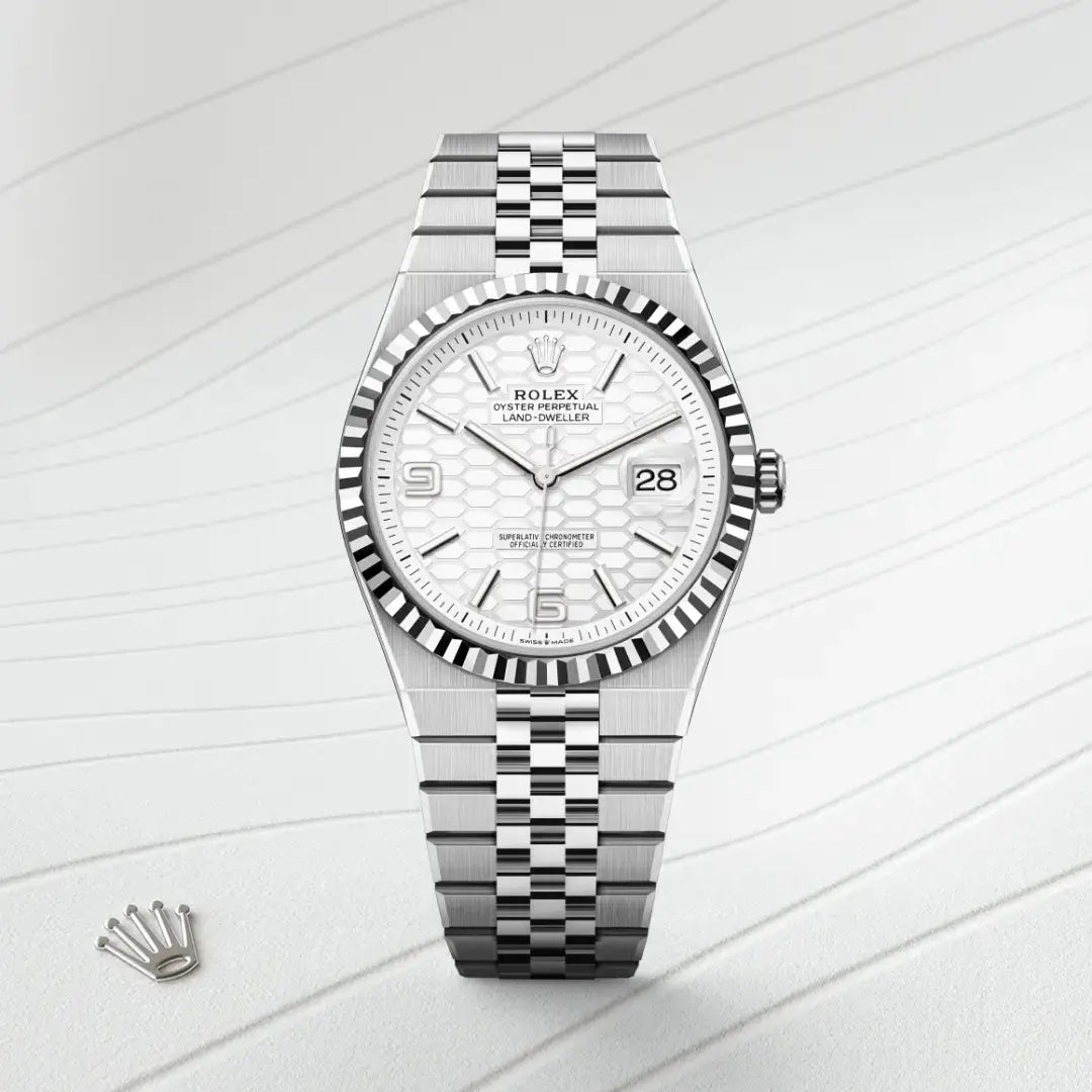 Rolex Land Dweller Oyster 40mm Silver Japan