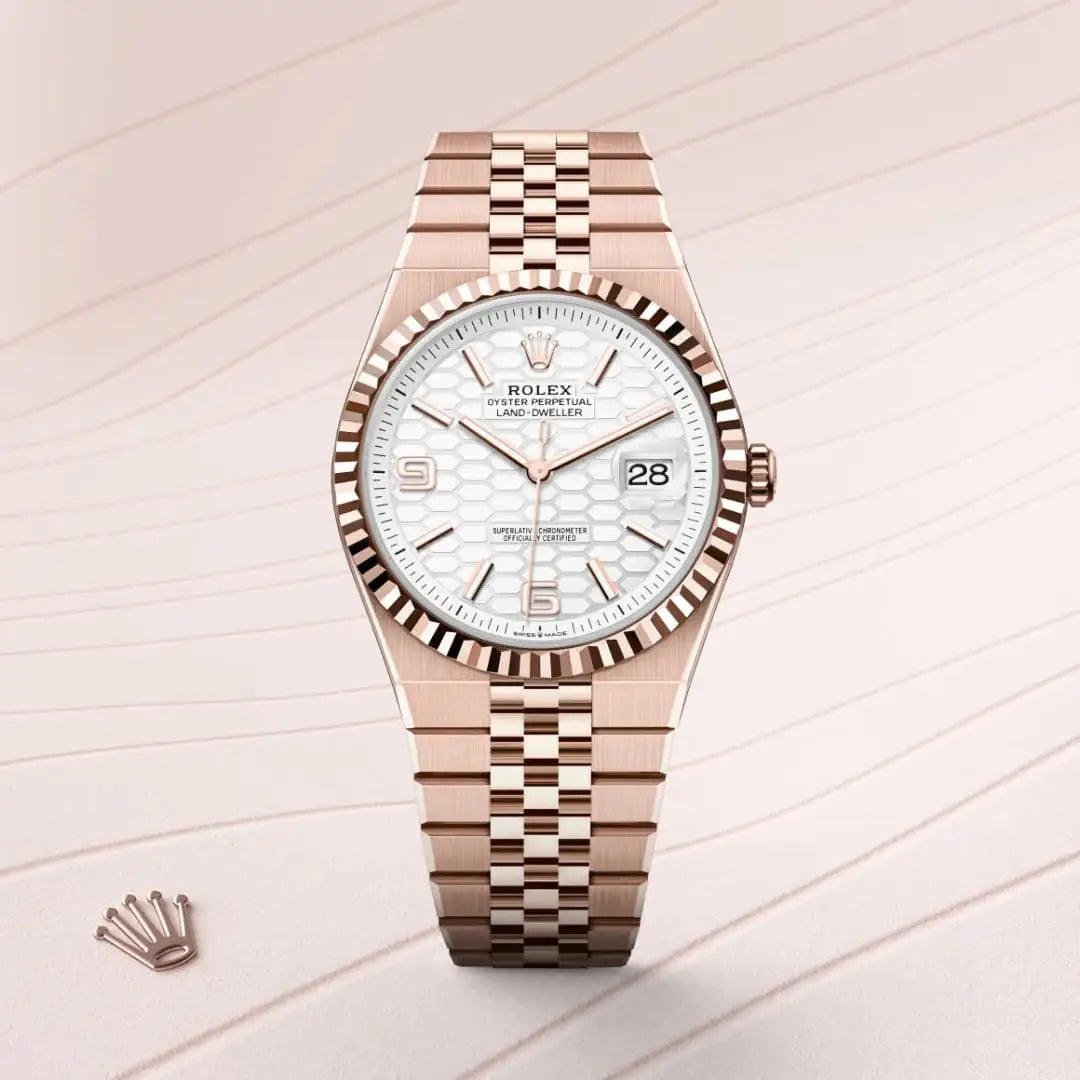 Rolex Land Dweller Oyster 40mm Rosegold Japan