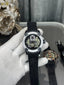 Jacob&Co. Ram. Silver Black Quartz Watch
