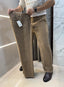 Balmai n Paris Brown Imported Boot Cut Trouser