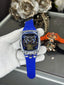 Jacob & Co. Bugatt i Silver Blue Tourbillon Premium Quartz Watch