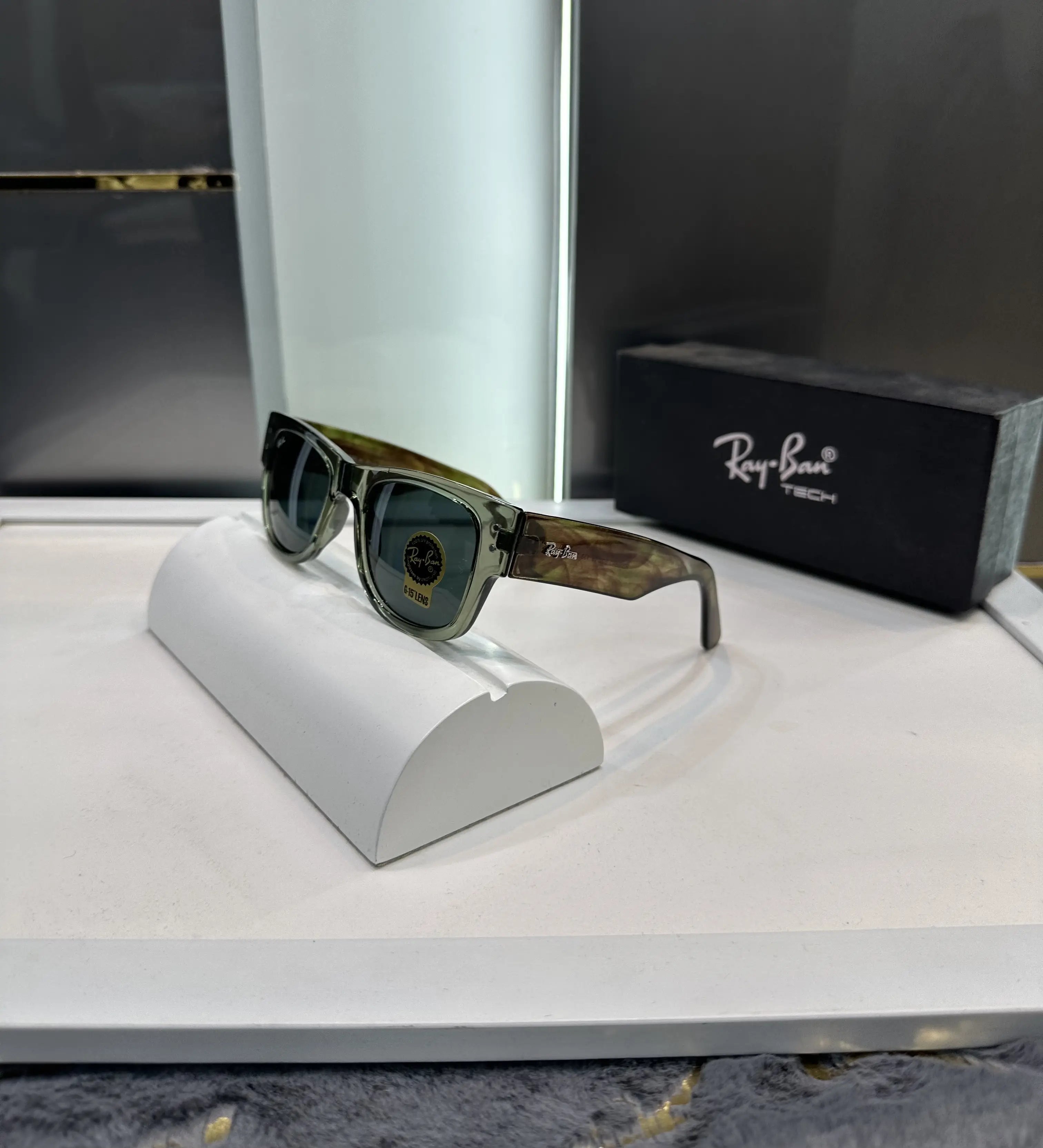 Ray Ban Mega Wayfarer AQUA Premium Shades 840