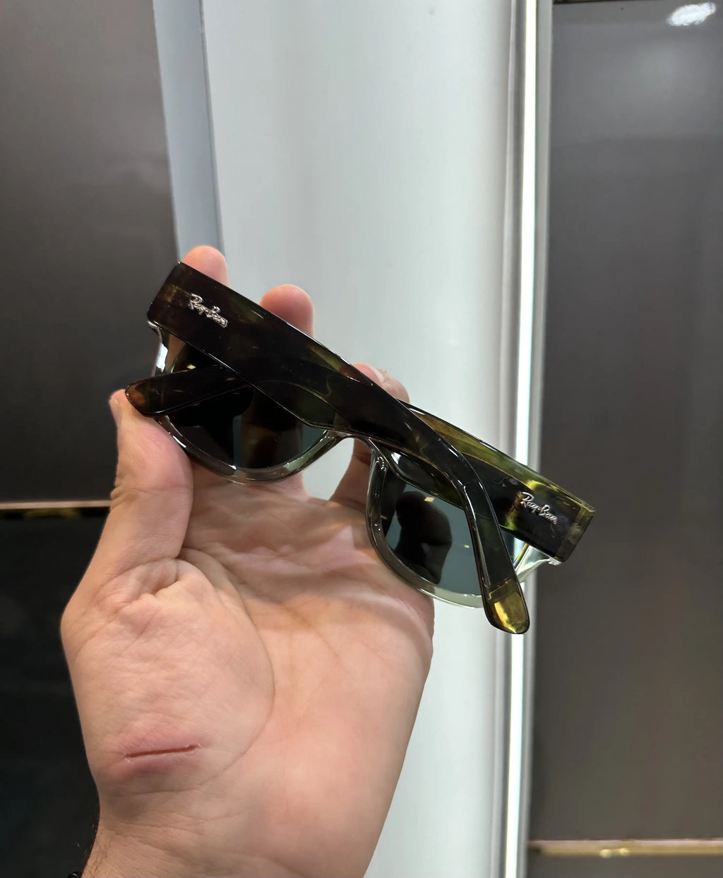 Ray Ban Mega Wayfarer AQUA Premium Shades 840