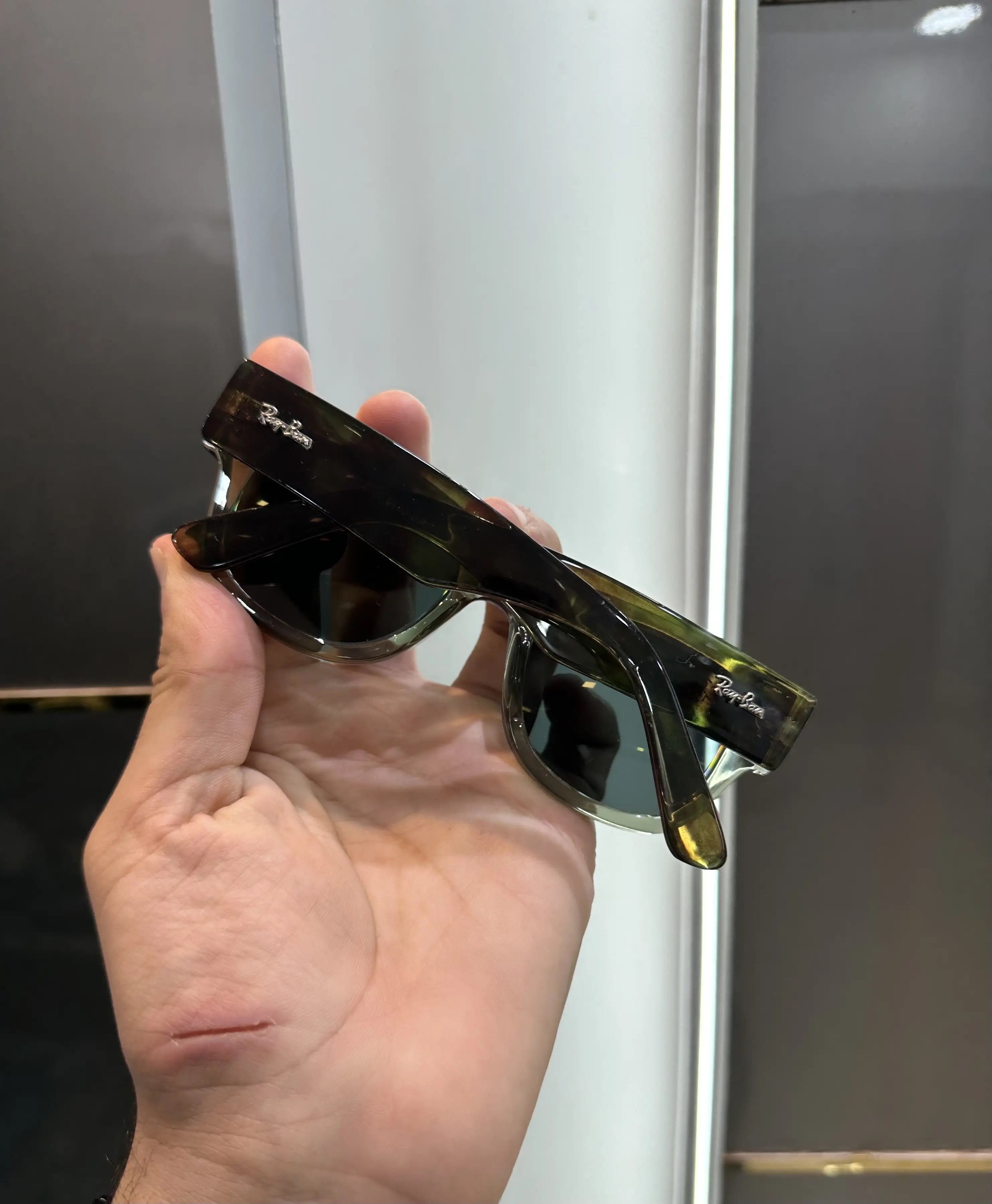 Ray Ban Mega Wayfarer AQUA Premium Shades 840