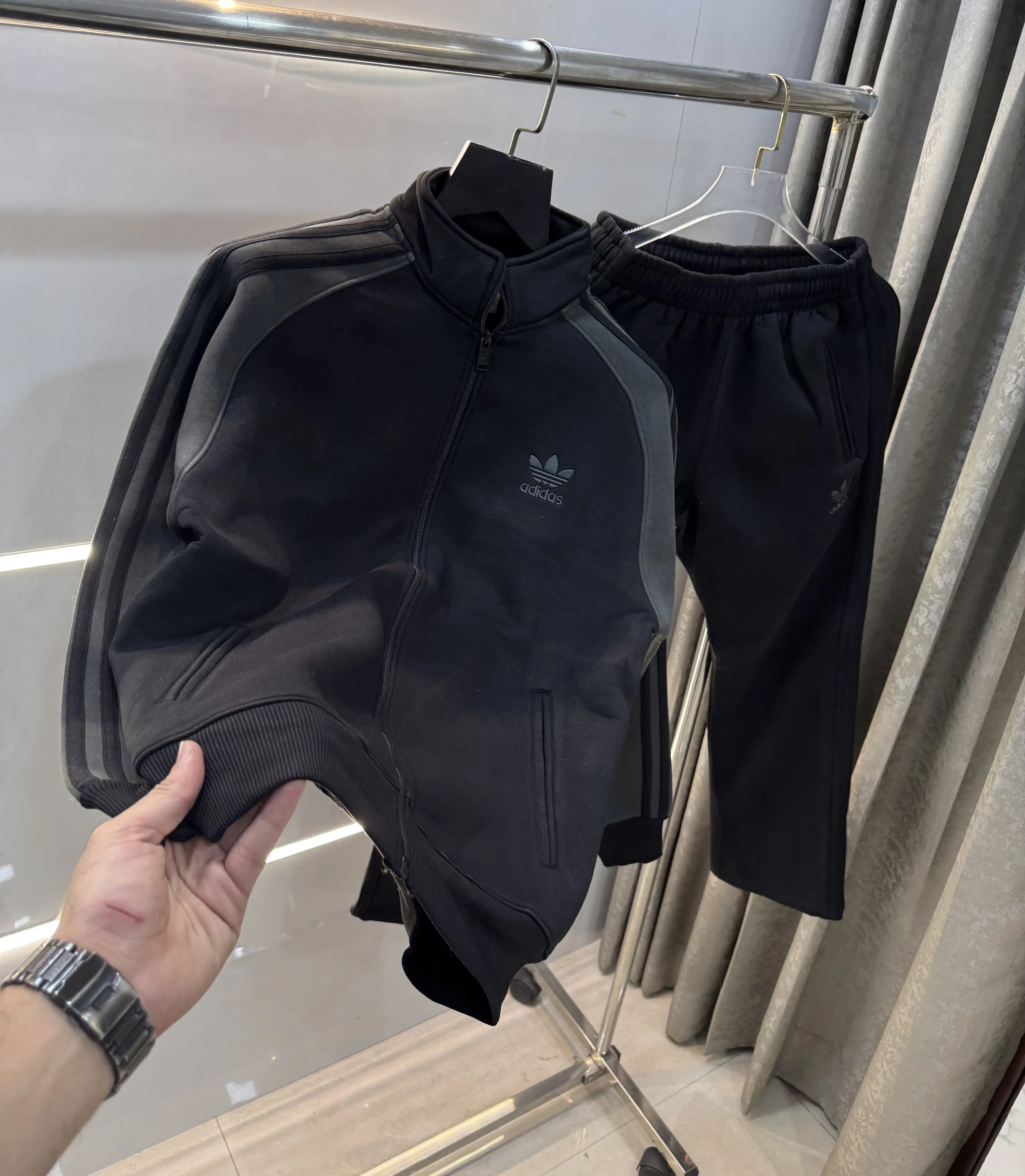 Adida s Black Premium Classic Tracksuit