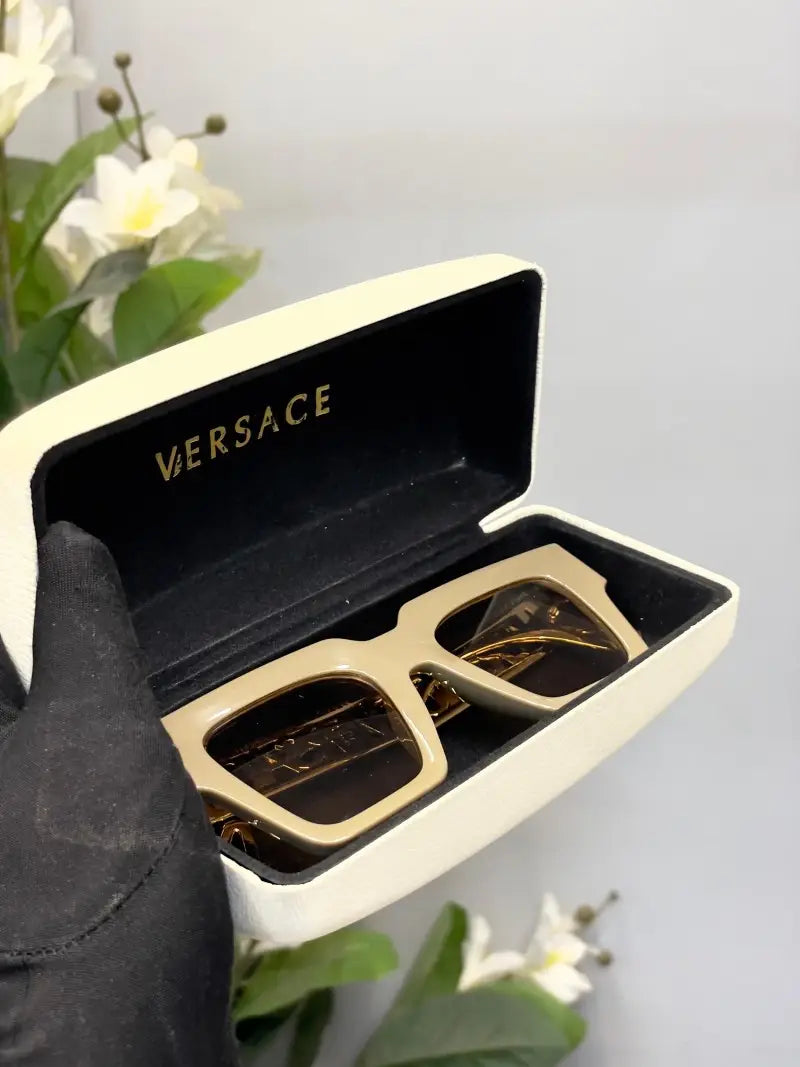 Versace brown unisex sunglass