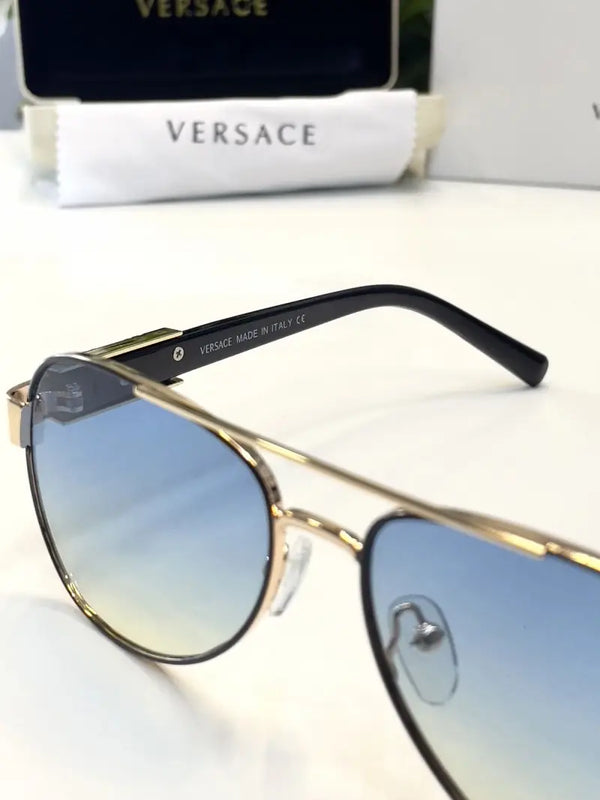 Versace 5101 gold blue shaded