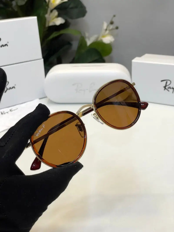 Rayban 3517 gold brown