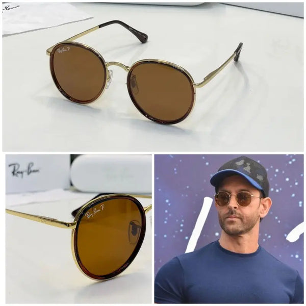 Rayban 3517 gold brown