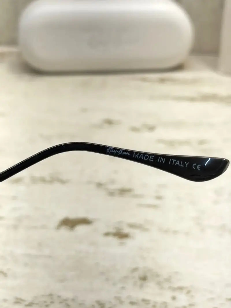 Rayban slim gold brown