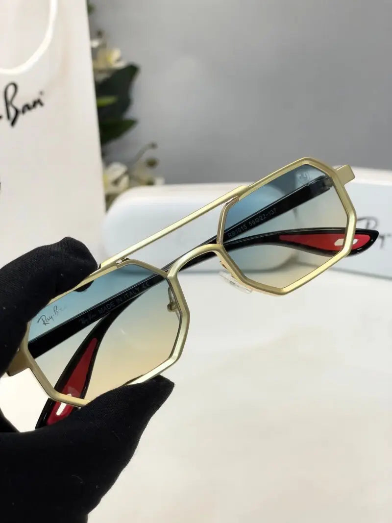 Rayban 1015 golden multi shaded
