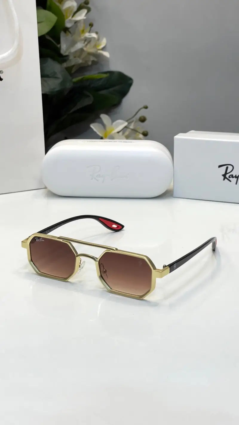 Rayban 1015 brown gold