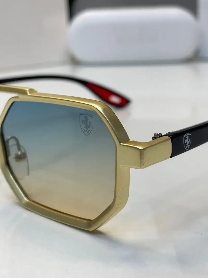 Rayban 1015 golden multi shaded