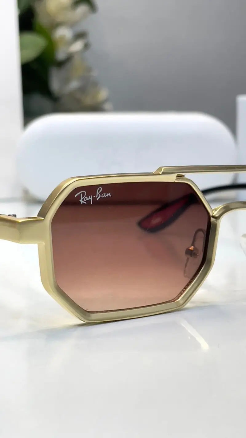 Rayban 1015 brown gold