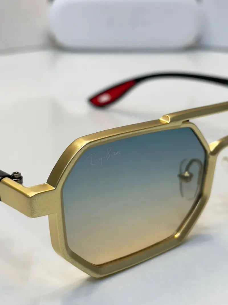 Rayban 1015 golden multi shaded