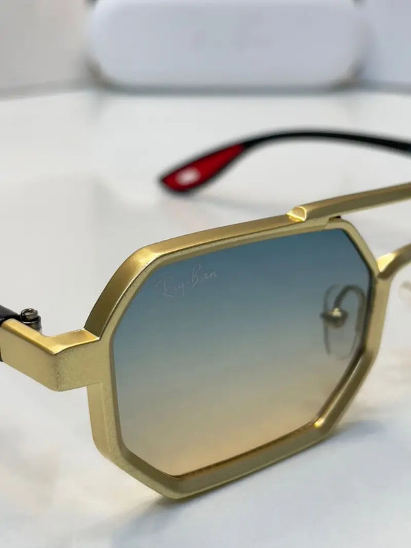 Rayban 1015 golden multi shaded