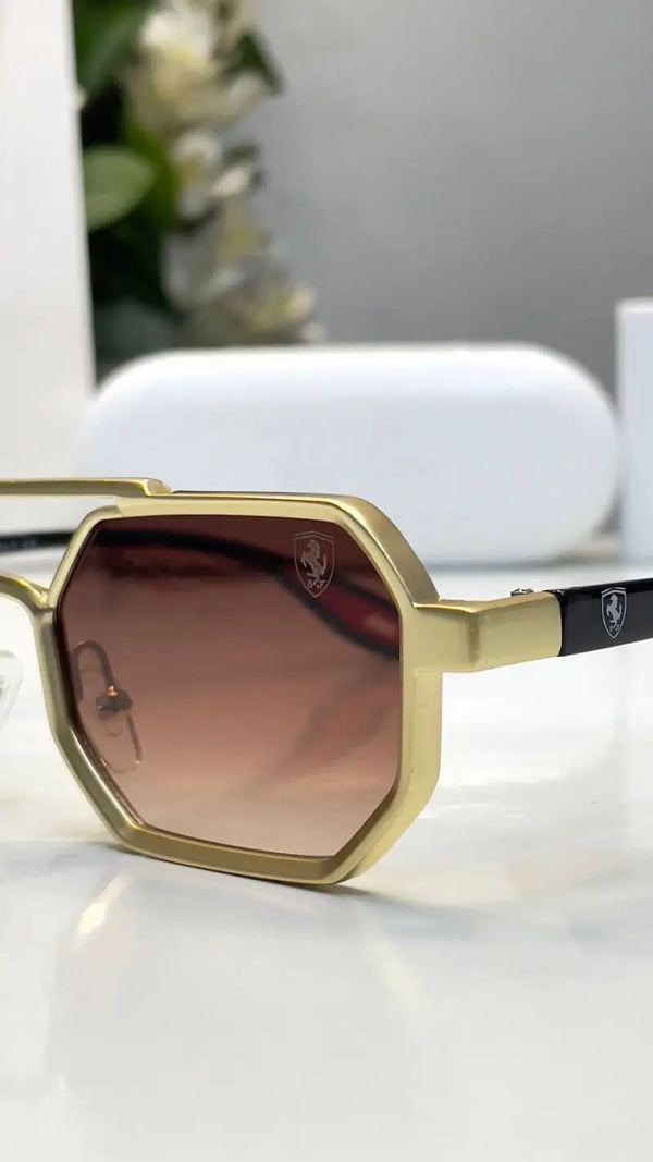 Rayban 1015 brown gold